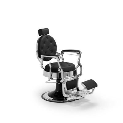 MACK SILLÓN BARBERO PLATA-NEGRO

