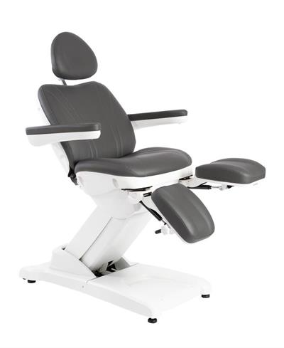 ELÉCTRICO SILLÓN DE PEDICURA MINKA BLANCO-GRIS OSCURO
