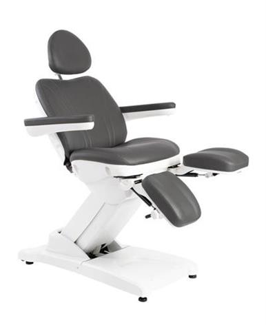 ELÉCTRICO SILLÓN DE PEDICURA MINKA BLANCO-GRIS OSCURO
