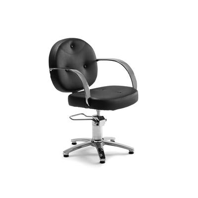 PERM SILLA STAR BRILLANTE/CROMADO-NEGRO