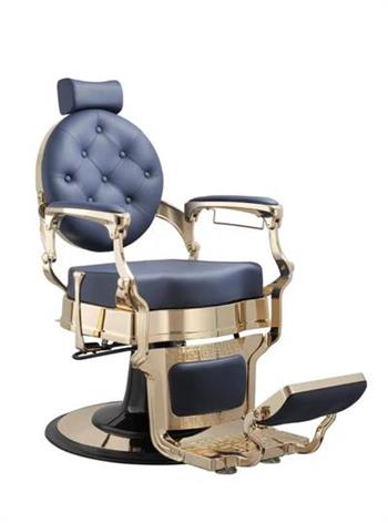 BUZZ GOLD BLUE SILLÓN DE BARBERO
