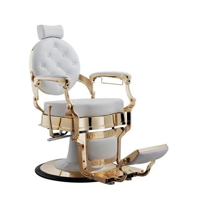 BUZZ GOLD WHITE SILLÓN DE BARBERO
