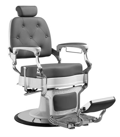 TRIM WHITE-GREY SILLÓN DE BARBERO
