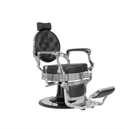 BUZZ SILVER BLACK SILLÓN DE BARBERO
