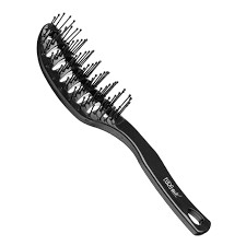 VENT CURVO CEPILLO NEGRO
