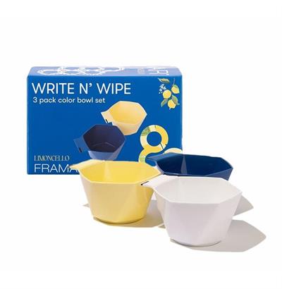 WIPE COLOR BOWLS LIMONCELLO WRITE N'