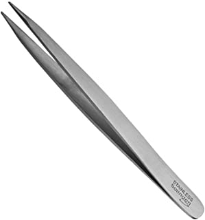 DEPILAR PINZA INOX. PUNTA FINA SOLIGEN 9.5CM
