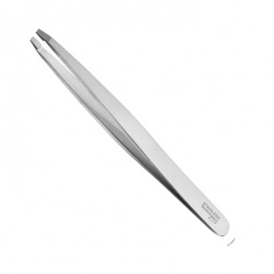 DEPILAR PINZA INOX. OBLICUA SOLIGEN 9.5CM
