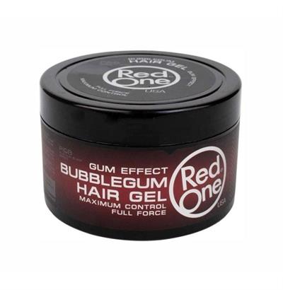 ONE HAIR GEL GUM EFFECT 400ML RED