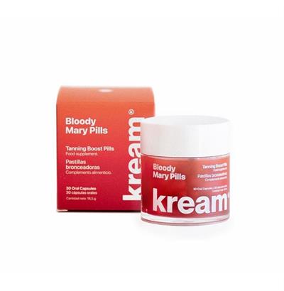 SOLARES PARA EL BRONCEADO BLOODY MARY PILLS 30 COMPRIMIDOS CÁPSULAS