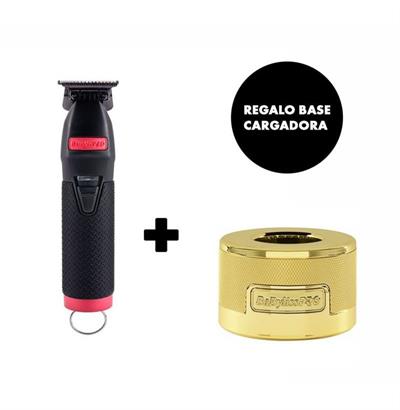 BABYLISS SKELETON MATE ROJA GRIP NEGRO + REGALO BASE CARGA (35981) KIT