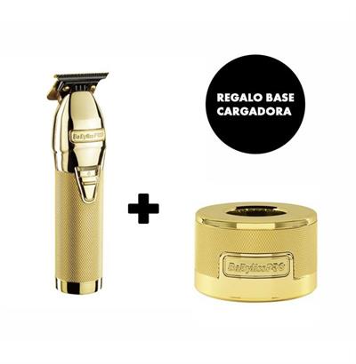 BABYLISS SKELETON GOLD TRIMMER + REGALO BASE CARGA (35981) KIT