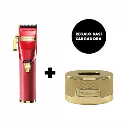 BABYLISS CLIPPER RED FX + REGALO BASE CARGA (35983) KIT