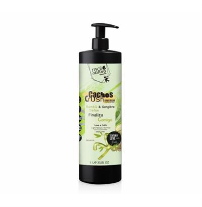 DE PENTEAR CACHOS CRUSH BAMBÚ E GENGIBRE 1LT CREME