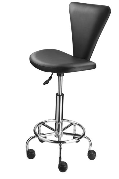 REGULABLE ALTURA SILLA RESPALDO NEGRA
