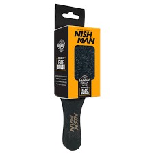 CEPILLO FADE PREMIUM NISHMAN (MARRÓN OSCURO)