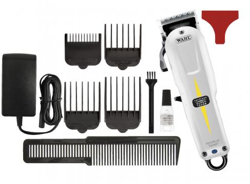 MÁQUINA SUPER TAPER CORDLESS BLANCA SIN CABLE WAHL
