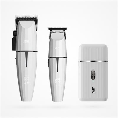 KIT 2 ONYX CLIPPER + ONYX TRIMMER + ONYX SHAVER PRO BLANCO JRL GHOST