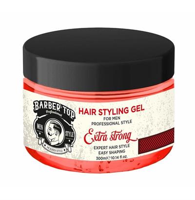 TOP HAIR GEL 300ML EXTRA STRONG BARBER