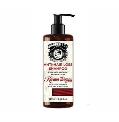 TOP SHAMPOO ANTI HAIR LOSS KERATIN 250ML BARBER