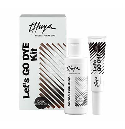 TINTE DARK CHOCOLATE + SOLUCIÓN SALINA 50ML KIT