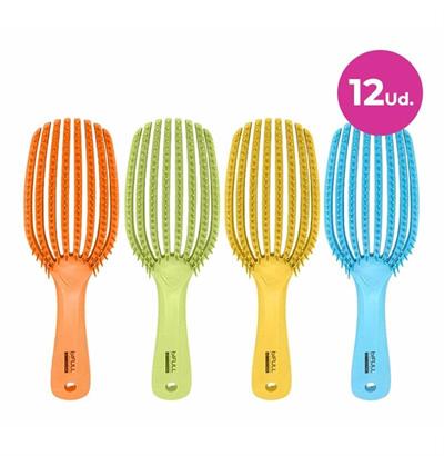 RECYCLED CURLY EXPOSITOR CEPILLO DESENREDANTE ESPECIAL RIZOS 12U B