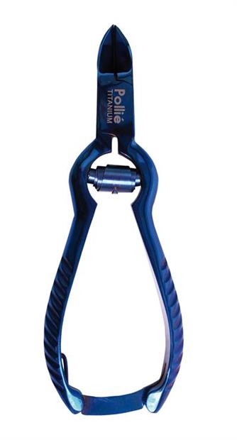 PEDICURA CORTA UÑAS AZUL TITANIO
