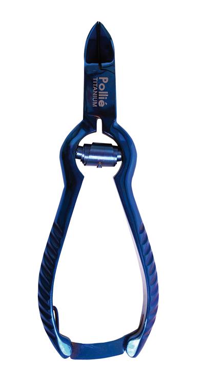 PEDICURA CORTA UÑAS AZUL TITANIO
