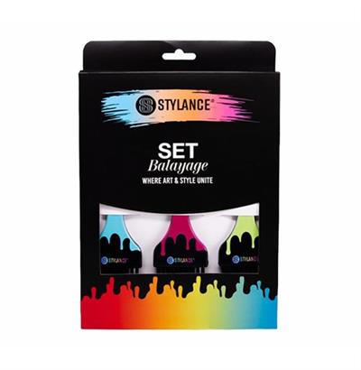 COLOR BRUSH SET 3 PALETINAS STYLANCE BALAYAGE SET