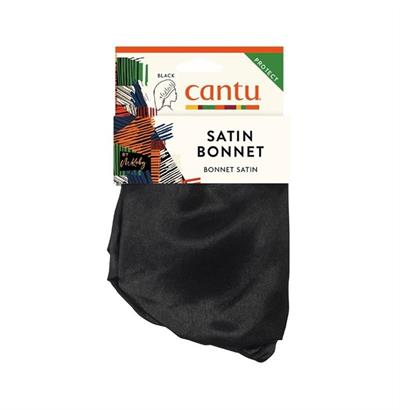 SATIN BONNET BLACK CLASSIC CANTU
