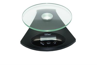 DIGITAL BALANZA NEGRO MATE 5KG (1 GRAMO)

