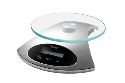 DIGITAL BALANZA CROMADA 5KG (1 GRAMO)
