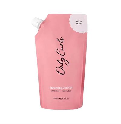 ENHANCING CURL GEL REFILL POUCH 500ML ONLY CURLS