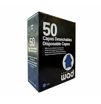 CAPAS DESECHABLES AZUL 50 UDS WAD