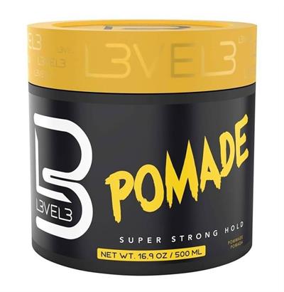 STYLING POMADE CLEAR EXTREME HOLD CREAM 500ML L3VEL3 HAIR
