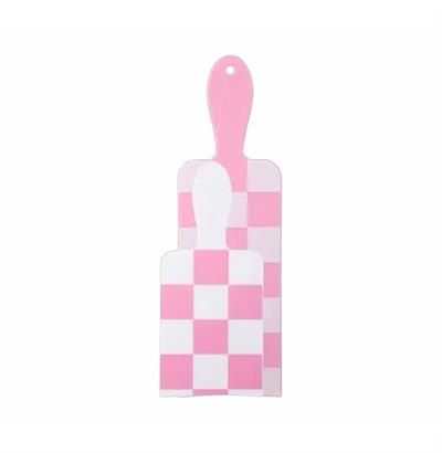 PACK CHECKERED PINK-WHITE PADDLE