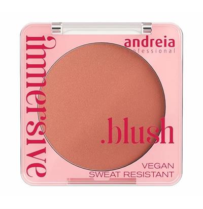 BLUSH 02 APRICOT GLOWY FINISH VEGAN IMMERSIVE