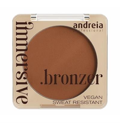 BRONZER 03 MEDIUM WARM BROWN SATIN FINISH VEGAN IMMERSIVE