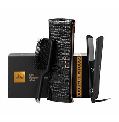 GOLD GIFT SET CHERRY CHIC GHD