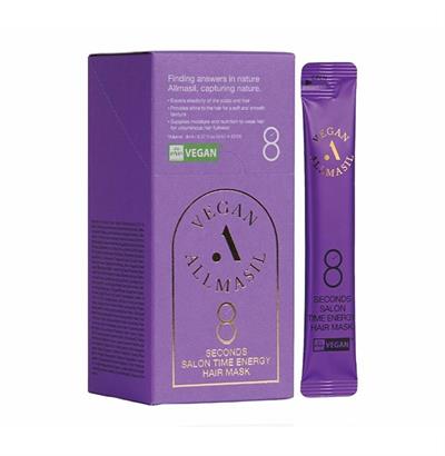 SALON TIME ENERGY HAIR MASK STICK POUCH 20X8ML 8 SECONDS