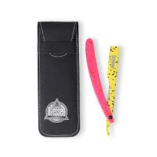 AFEITAR NAVAJA NEON AMARILLO+ROSA BLESSED
