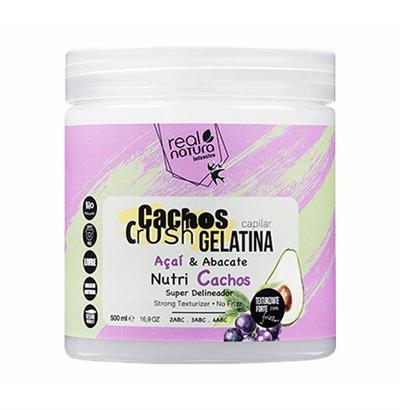CAPILAR CACHOS CRUSH AÇAÍ & ABACATE 500ML GELATINA