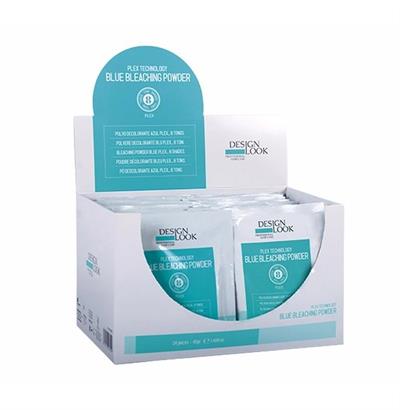 DECOLORANTE AZUL PLEX 8 TONOS CAJA 24 UDS POLVO