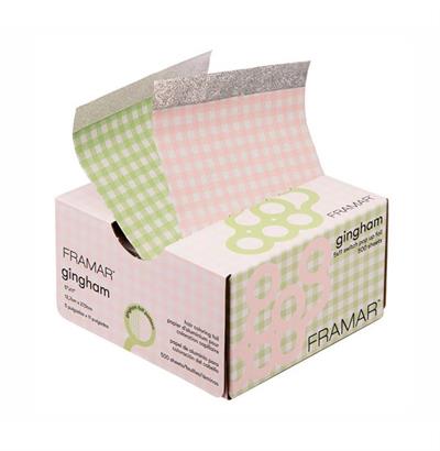 POP-UPS 5X11 GINGHAM SWITCH (PINK-GREEN) 500 SHEETS