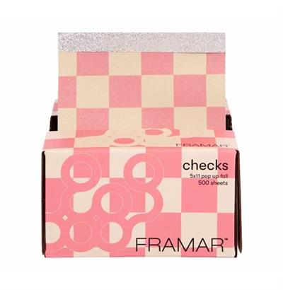 POP-UPS 5X11 BEIGE-PINK CHECKERED 500 SHEETS