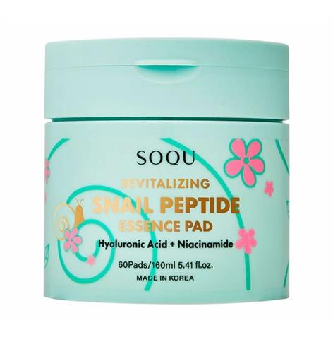 SNAIL PEPTIDE REVITALIZING ESSENCE PAD SOQU