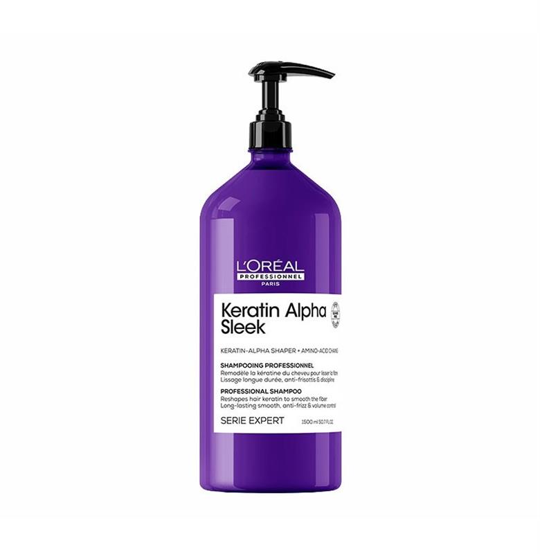 KERATIN ALPHA SLEEK CHAMPÚ 1500ML