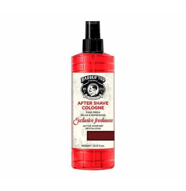 AFTER SHAVE COLOGNE EXCLUSIVE FRESHNESS BARBER TOP 400ML