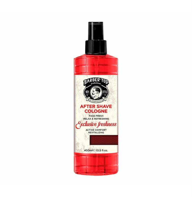 AFTER SHAVE COLOGNE EXCLUSIVE FRESHNESS BARBER TOP 400ML