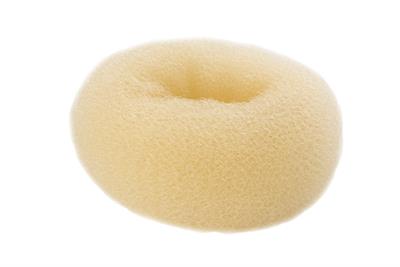 MOÑO CIRCULAR RUBIO RELLENO 4,5CM
